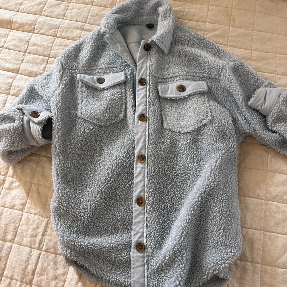 XS teddy light blue shaket